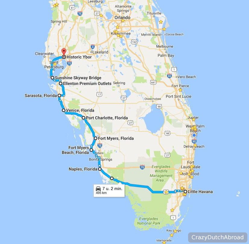 florida road trip west coast